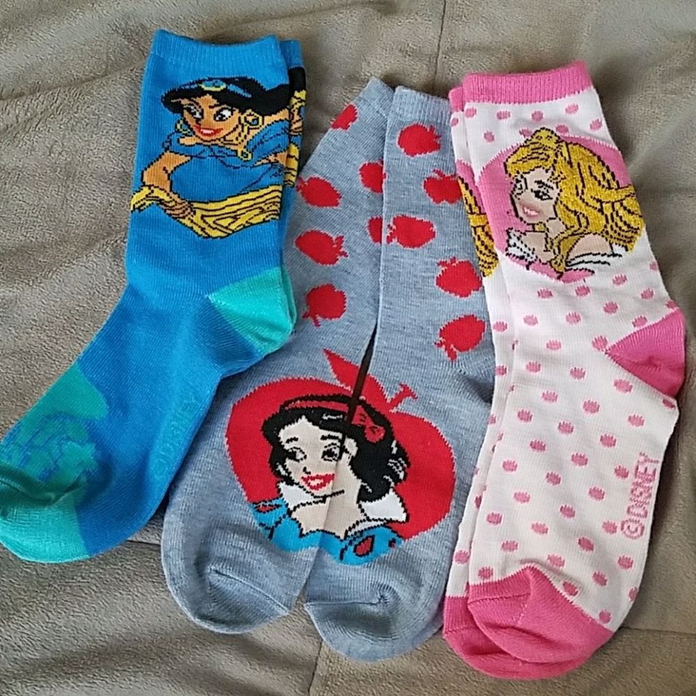 3 pairs princess socks